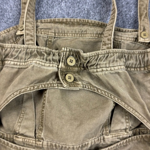 FREE PEOPLE Women’s Go West Utility Jumpsuit Moss Overalls size: Small - Picture 6 of 15